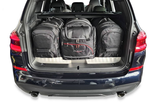 Kjust Kjust Reistassenset voor BMW X3 2018-2024 - Set van 4 Tassen met 3 Roltassen en 1 Vliegtuigtas Harvest Automotive 1