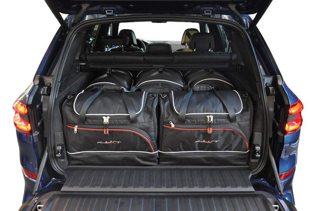 Kjust Kjust Reistassenset voor BMW X5 vanaf 2018 - Set van 5 Tassen met 3 Roltassen en 2 Sporttassen Harvest Automotive 1
