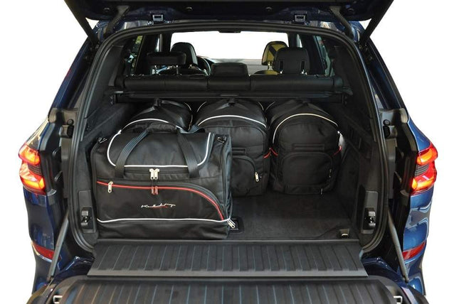 Kjust Kjust Reistassenset voor BMW X5 vanaf 2018 - Set van 5 Tassen met 3 Roltassen en 2 Sporttassen Harvest Automotive 2