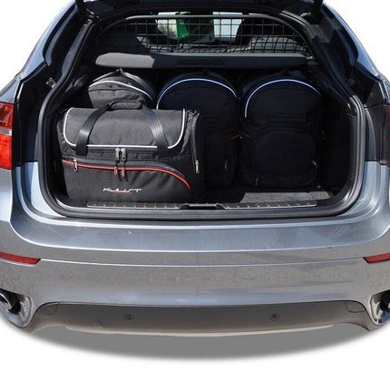 Kjust Kjust Reistassenset voor BMW X6 2008 - 2015 - Set van 5 Tassen met 3 Roltassen en 2 Vliegtuigtassen Harvest Automotive 2