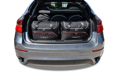 Kjust Reistassenset voor BMW X6 2008-2015 - Set van 5 Tassen met 3 Roltassen en 2 Vliegtuigtassen