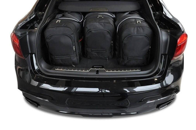 Kjust Kjust Reistassenset voor BMW X6 2015-2019 - Set van 4 Tassen met 3 Roltassen en 1 Vliegtuigtas Harvest Automotive 2