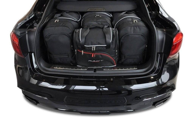 Kjust Kjust Reistassenset voor BMW X6 2015-2019 - Set van 4 Tassen met 3 Roltassen en 1 Vliegtuigtas Harvest Automotive 1