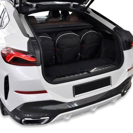 Kjust Kjust Reistassenset voor BMW X6 vanaf 2019 - Set van 5 Tassen met 3 Roltassen en 2 Sporttassen Harvest Automotive 6