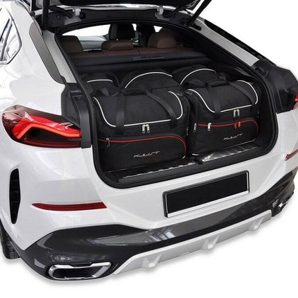 Kjust Kjust Reistassenset voor BMW X6 vanaf 2019 - Set van 5 Tassen met 3 Roltassen en 2 Vliegtuigtassen Harvest Automotive 1