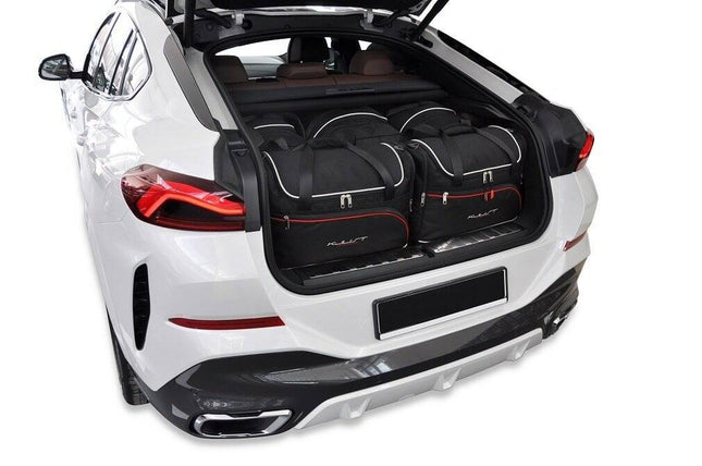 Kjust Kjust Reistassenset voor BMW X6 vanaf 2019 - Set van 5 Tassen met 3 Roltassen en 2 Vliegtuigtassen Harvest Automotive 1
