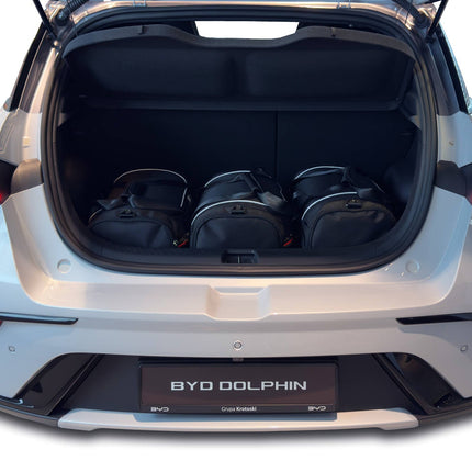 Kjust Kjust Reistassenset voor BYD Dolphin vanaf 2023 - Set van 5 Tassen Harvest Automotive 5