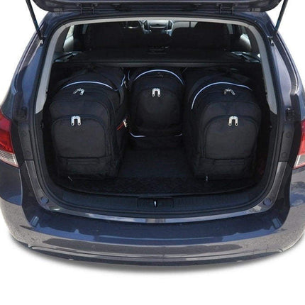 Kjust Kjust Reistassenset voor Chevrolet Cruze stationwagen 2012-2016 - Set van 4 Tassen met 2 Roltassen en 2 Sporttassen Harvest Automotive 2