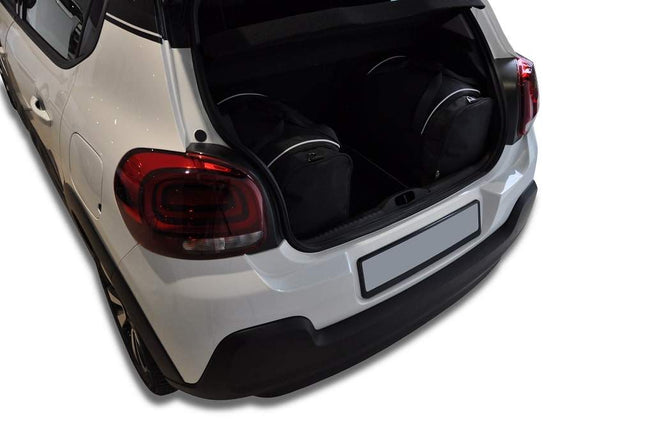 Kjust Kjust Reistassenset voor Citroen C3 5-deurs 2016-2024 - Set van 3 Tassen met 3 Sporttassen Harvest Automotive 2