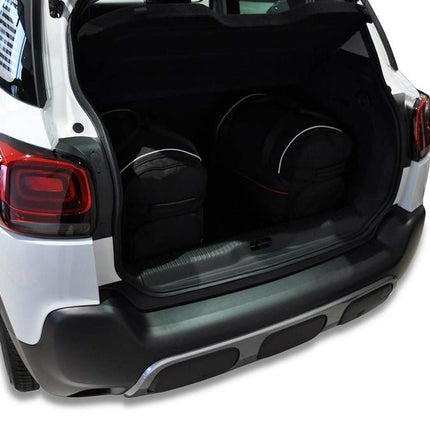Kjust Kjust Reistassenset voor Citroen C3 Aircross 2017-2024 - Set van 3 Tassen met 2 Roltassen en 1 Sporttas Harvest Automotive 2