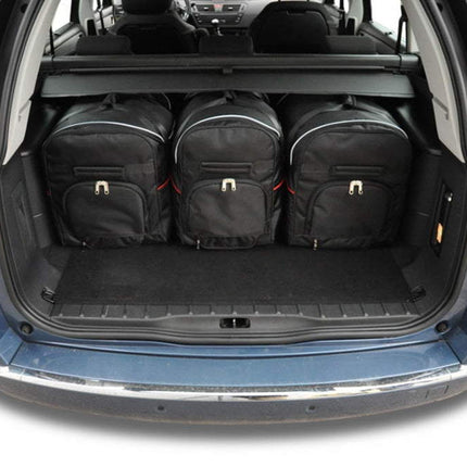 Kjust Kjust Reistassenset voor Citroen C4 Grand Picasso 2006-2014 - Set van 5 Tassen met 3 Roltassen en 2 Sporttassen Harvest Automotive 2