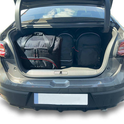 Kjust Kjust Reistassenset voor Citroen C4 X vanaf 2023 - Set van 5 Tassen met 2 Roltassen en 3 Sporttassen Harvest Automotive 2