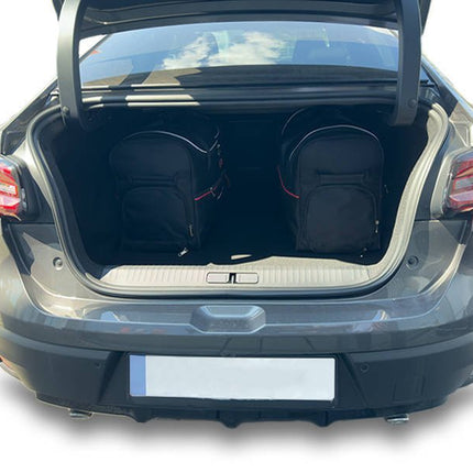 Kjust Kjust Reistassenset voor Citroen C4 X vanaf 2023 - Set van 5 Tassen met 2 Roltassen en 3 Sporttassen Harvest Automotive 4