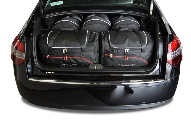 Kjust Kjust Reistassenset voor Citroen C5 Sedan 2008-2018 - Set van 5 Tassen met 3 Roltassen en 2 Sporttassen Harvest Automotive 1