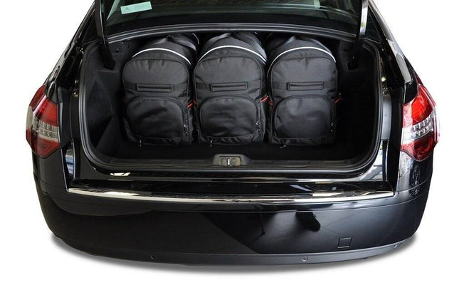 Kjust Kjust Reistassenset voor Citroen C5 Sedan 2008-2018 - Set van 5 Tassen met 3 Roltassen en 2 Sporttassen Harvest Automotive 2