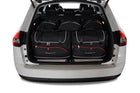 Kjust Kjust Reistassenset voor Citroen C5 Tourer stationwagen 2008-2018 - Set van 5 Tassen met 3 Roltassen en 2 Vliegtuigtassen Harvest Automotive 1