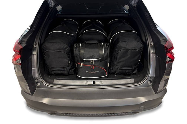 Kjust Kjust Reistassenset voor Citroen C5 X vanaf 2022 - Set van 4 Tassen met 3 Roltassen en 1 Vliegtuigtas Harvest Automotive 1