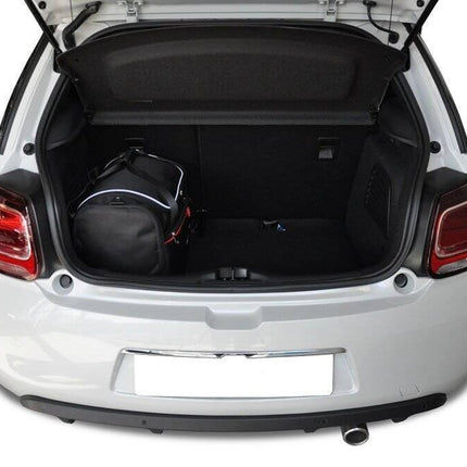 Kjust Kjust Reistassenset voor Citroen DS3 2010-2016 - Set van 3 Tassen met 2 Sporttassen en 1 Vliegtuigtas Harvest Automotive 3