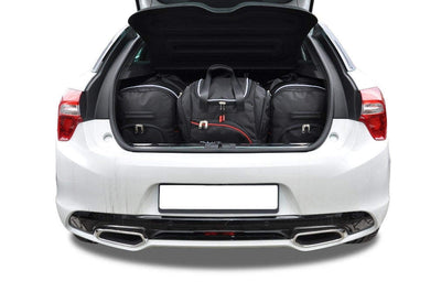 Kjust Reistassenset voor Citroen DS5 2011-2015 - Set van 4 Tassen met 2 Roltassen en 2 Sporttassen