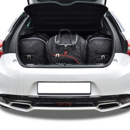Kjust Kjust Reistassenset voor Citroen DS5 2011-2015 - Set van 4 Tassen met 2 Roltassen en 2 Sporttassen Harvest Automotive 1