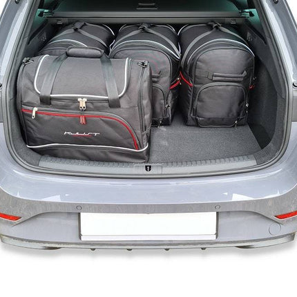Kjust Kjust Reistassenset voor Cupra Leon stationwagen vanaf 2020 - Set van 5 Tassen met 3 Roltassen en 2 Sporttassen Harvest Automotive 7