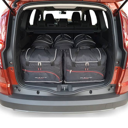 Kjust Kjust Reistassenset voor Dacia Jogger vanaf 2022 - Set van 5 Tassen met 3 Roltassen en 2 Sporttassen Harvest Automotive 1