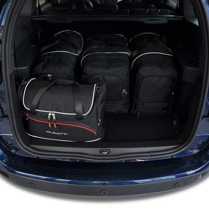 Kjust Kjust Reistassenset voor Dacia Lodgy 2012-2021 - Set van 5 Tassen met 3 Roltassen en 2 Vliegtuigtassen Harvest Automotive 2