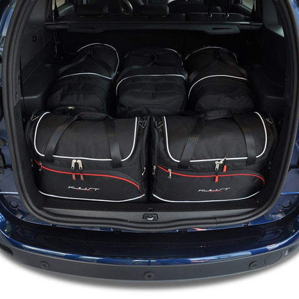 Kjust Kjust Reistassenset voor Dacia Lodgy 2012-2021 - Set van 5 Tassen met 3 Roltassen en 2 Vliegtuigtassen Harvest Automotive 1