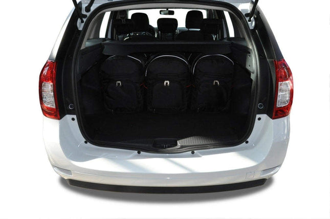 Kjust Kjust Reistassenset voor Dacia Logan van 2008-2013 - Set van 5 Tassen met 3 Roltassen en 2 Sporttassen Harvest Automotive 2