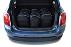 Kjust Kjust Reistassenset voor Fiat 500X vanaf 2015 - Set van 3 Tassen met 2 Roltassen en 1 Sporttas Harvest Automotive 1