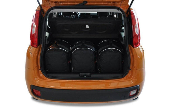 Kjust Kjust Reistassenset voor Fiat Panda 2012-2020 - Set van 3 Tassen met 3 Sporttassen Harvest Automotive 1
