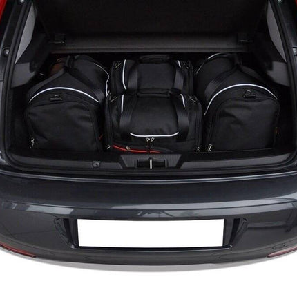 Kjust Kjust Reistassenset voor Fiat Punto 5-deurs 2009-2019 - Set van 4 Tassen met 3 Sporttassen en 1 Vliegtuigtas Harvest Automotive 1