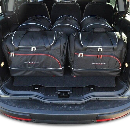 Kjust Kjust Reistassenset voor Ford Galaxy 2010 - 2015 - Set van 5 Tassen met 3 Roltassen en 2 Sporttassen Harvest Automotive 1