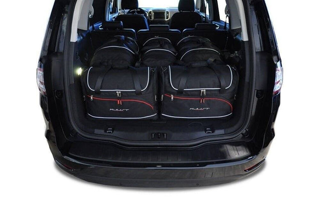 Kjust Kjust Reistassenset voor Ford Galaxy 2015-2018 - Set van 5 Tassen met 3 Roltassen en 2 Vliegtuigtassen Harvest Automotive 1