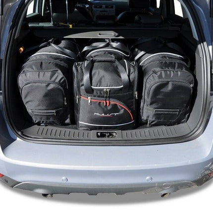 Kjust Kjust Reistassenset voor Ford Kuga 2008 - 2013 - Set van 4 Tassen met 2 Roltassen 1 Sporttas en 1 Vliegtuigtas Harvest Automotive 1