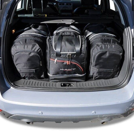 Kjust Kjust Reistassenset voor Ford Kuga 2008 - 2013 - Set van 4 Tassen met 2 Roltassen en 2 Sporttassen Harvest Automotive 1