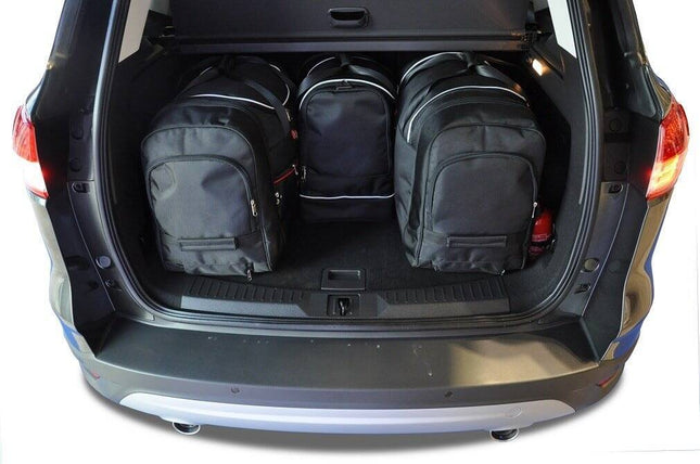 Kjust Kjust Reistassenset voor Ford Kuga 2013-2017 - Set van 4 Tassen met 2 Roltassen en 2 Sporttassen Harvest Automotive 2