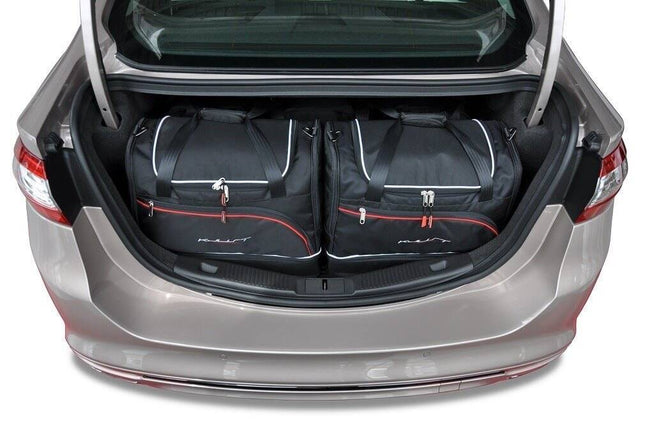 Kjust Kjust Reistassenset voor Ford Mondeo Sedan 2014-2022 - Set van 5 Tassen met 3 Roltassen en 2 Sporttassen Harvest Automotive 1