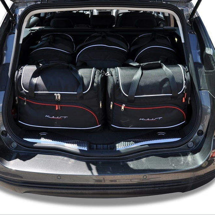 Kjust Kjust Reistassenset voor Ford Mondeo stationwagen 2014-2022 - Set van 5 Tassen met 3 Roltassen en 2 Vliegtuigtassen Harvest Automotive 1