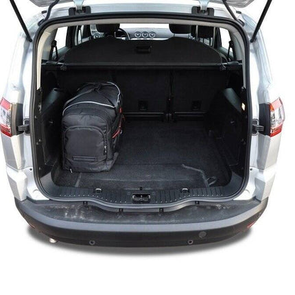 Kjust Kjust Reistassenset voor Ford S-Max 2006-2015 - Set van 5 Tassen met 3 Roltassen en 2 Vliegtuigtassen Harvest Automotive 5