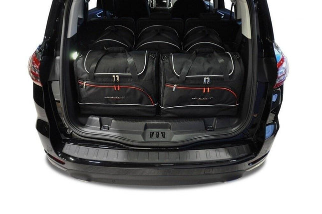 Kjust Kjust Reistassenset voor Ford S-Max 2015-2018 - Set van 5 Tassen met 3 Roltassen en 2 Sporttassen Harvest Automotive 1