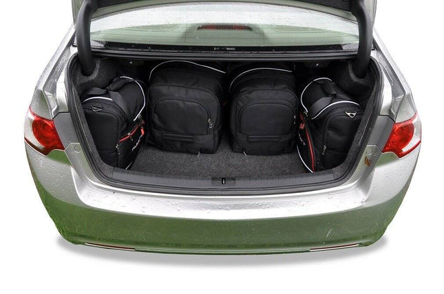 Kjust Kjust Reistassenset voor Honda Accord Sedan 2008-2013 - Set van 6 Tassen met 2 Roltassen 2 Sporttassen en 2 Vliegtuigtassen Harvest Automotive 2