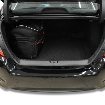 Kjust Kjust Reistassenset voor Honda Civic Sedan 2018-2022 - Set van 5 Tassen met 3 Roltassen en 2 Vliegtuigtassen Harvest Automotive 5