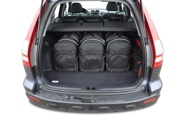 Kjust Kjust Reistassenset voor Honda CRV 2007-2012 - Set van 5 Tassen met 3 Roltassen en 2 Vliegtuigtassen Harvest Automotive 2
