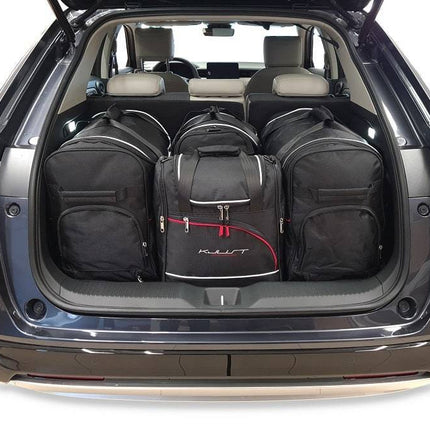 Kjust Kjust Reistassenset voor Honda CRV vanaf 2018 - Set van 4 Tassen met 2 Roltassen 1 Sporttas en 1 Vliegtuigtas Harvest Automotive 7