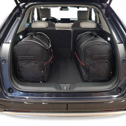 Kjust Kjust Reistassenset voor Honda CRV vanaf 2018 - Set van 4 Tassen met 2 Roltassen 1 Sporttas en 1 Vliegtuigtas Harvest Automotive 3