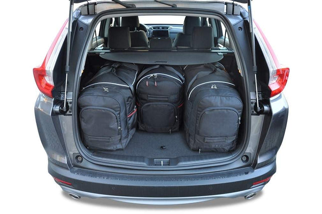 Kjust Kjust Reistassenset voor Honda CRV vanaf 2018 - Set van 4 Tassen met 3 Roltassen en 1 Vliegtuigtas Harvest Automotive 2