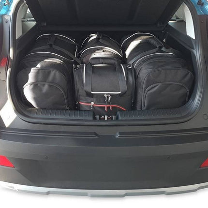 Kjust Kjust Reistassenset voor Hyundai Bayon vanaf 2021 - Set van 4 Tassen met 2 Roltassen 1 Sporttas en 1 Vliegtuigtas Harvest Automotive 7
