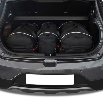 Kjust Kjust Reistassenset voor Hyundai i20 5-deurs 2015-2020 - Set van 3 Tassen met 2 Roltassen en 1 Vliegtuigtas Harvest Automotive 1