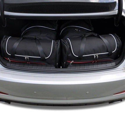 Kjust Kjust Reistassenset voor Hyundai i40 Sedan vanaf 2011 - Set van 4 Tassen met 2 Roltassen en 2 Vliegtuigtassen Harvest Automotive 1